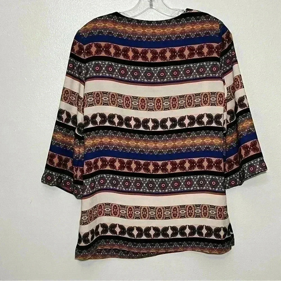 SARA CAMPBELL V-Neck Tunic Top | size XS - Picture 4 of 4